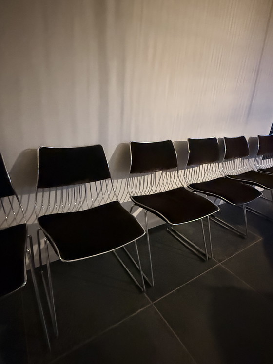 Image 1 of 6 x Rudi Verelst eetkamerstoelen voor Novalux