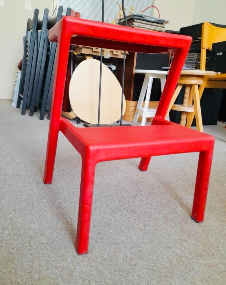 IKEA MÄSTERBY MÄSTERBY step stool beige - IKEA