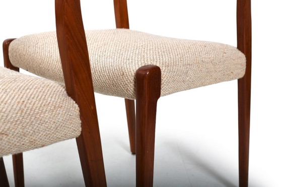 Image 1 of Conjunto de cuatro sillas de Niels Otto Møller, modelo n.º 71