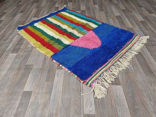 Traditioneel handgemaakt Berberkleed 250 cm x 200 cm