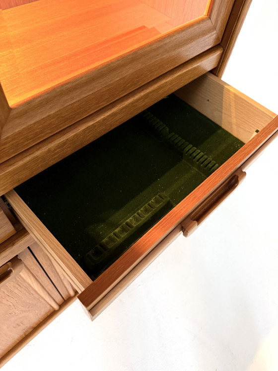 Image 1 of Vetrina vintage in teak anni '80