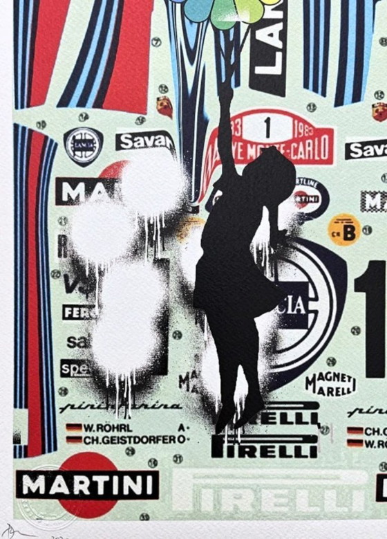 Image 1 of Death Nyc - Ragazza con palloncino di Murakami e Martini - Edizione limitata con certificato