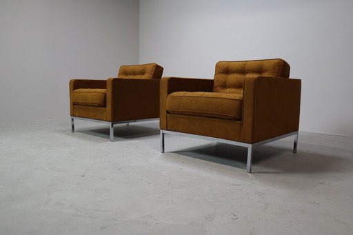 Coppia di poltrone Florence Knoll per Knoll International