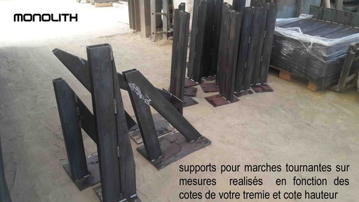 91 x 20 cm Steel Suspended Stair Bracket