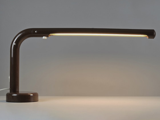 Image 1 of Lampe de bureau Tuben vintage des années 1970 par Anders Pehrson pour Ateljé Lyktan - Icône du design suédois de l'ère spatiale.