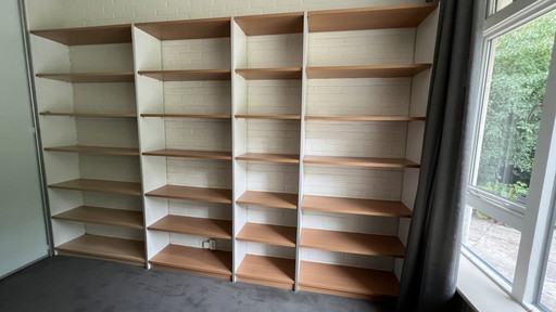 Exclusive beech cabinet wall 3.25 with shelves