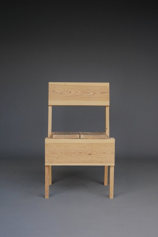 Autoprogettazione Stuhl 'Sedia 1', nach einem Entwurf von Enzo Mari, 1990er Jahre