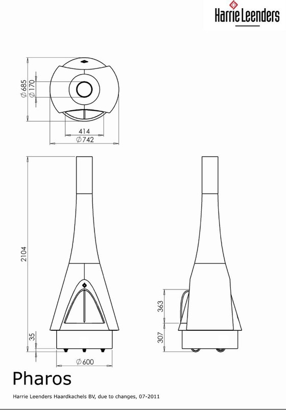 Image 1 of Harrie Leenders Poêle d'extérieur Pharos