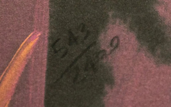 Image 1 of 1986 Carnegie Museum of Art After Andy Warhol "Muhammad Ali" Lithograph