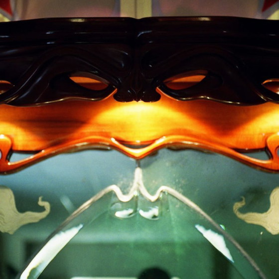 Piano di lavoro in stile Art Nouveau - Pezzo unico – Sculture, Wood (photo 3 of 9)