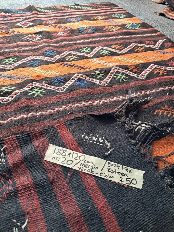 Image 1 of Kilim turco tessuto a mano 188x120cm