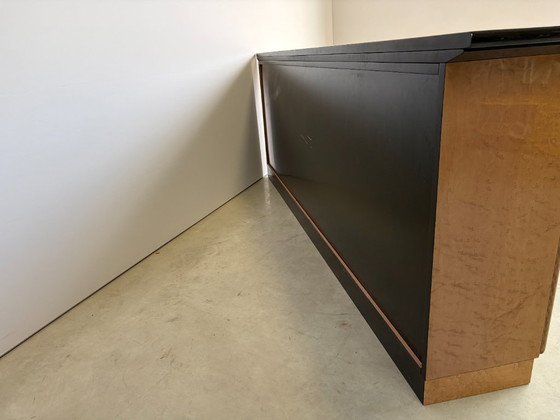 Vintage Burl Wood Credenza, 1980s – Sideboard (photo 2 of 12)
