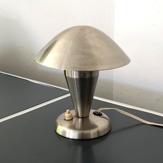 Image 1 of Lampe de table Josef Hurka Chrome Napako vintage Mid Century