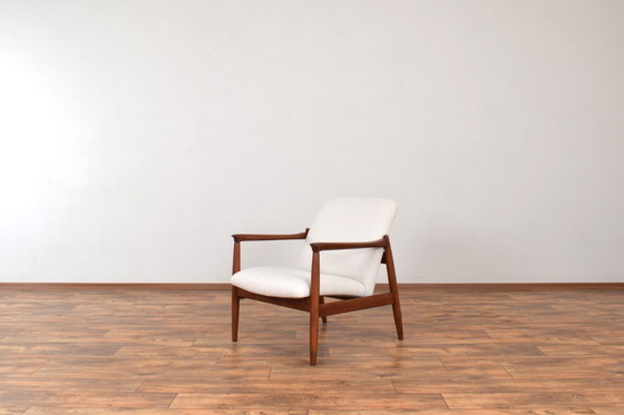 Image 1 of Chaises longues polonaises du Mid Century par Edmund Homa, 1960, ensemble de 2