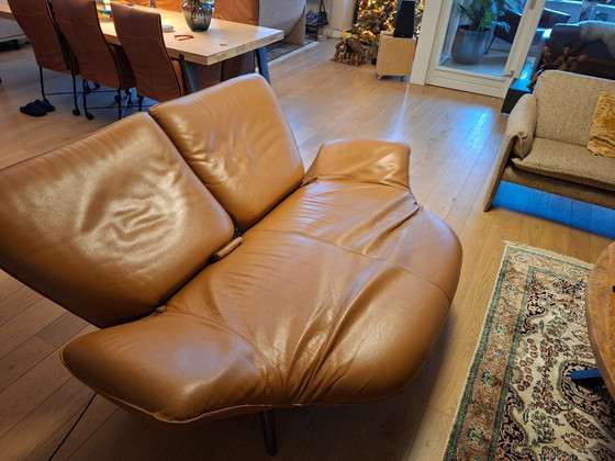 Image 1 of Leolux Panta Rhei 2-zits leder elektrisch izgs