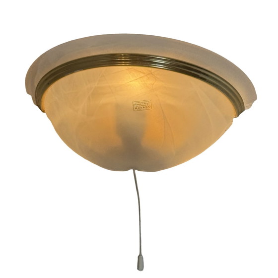 Image 1 of Honsel – Hollywood Regency-Stil / Art-déco-Stil – Wandleuchte – 2er-Set – Muranoglas