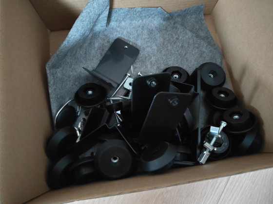 Image 1 of Mesa de reuniones ICF Unitable de 5 m - mesa de diseño para sala de juntas (desmontable)