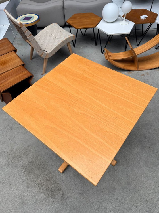 Tavolo da pranzo/bistro di design danese vintage (disponibilità: 2) – Tavoli da pranzo, Legno (photo 6 of 12)