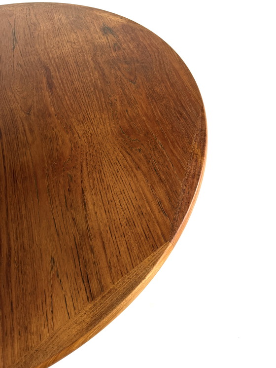 Image 1 of Table de salle à manger extensible vintage en teck, Korup Stolefabrik '60