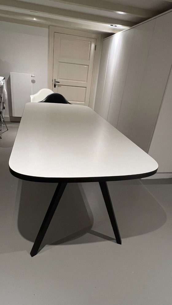 Image 1 of Dining table WOGG 200 x 90 x 74 in white/black