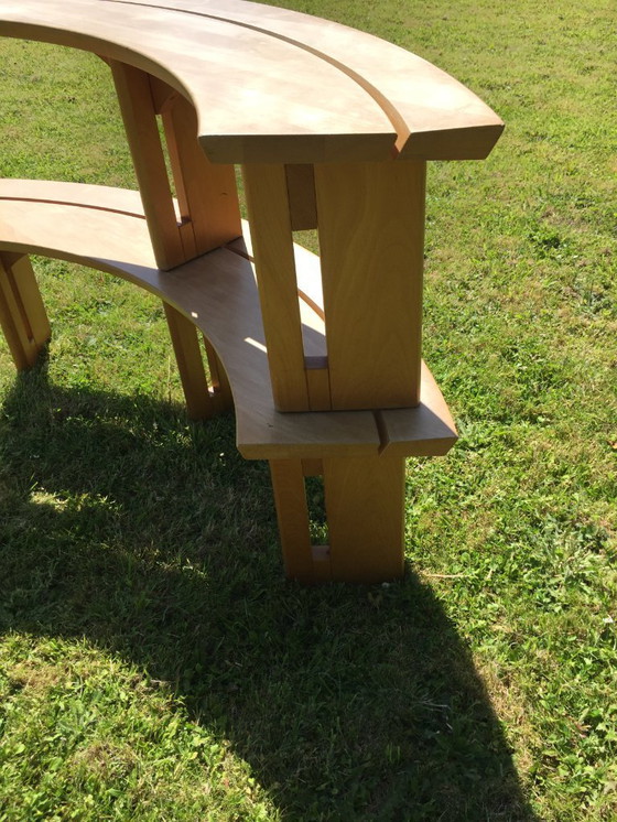 Image 1 of PIERRE CHAPO / PAIRE DE BANCS VINTAGE