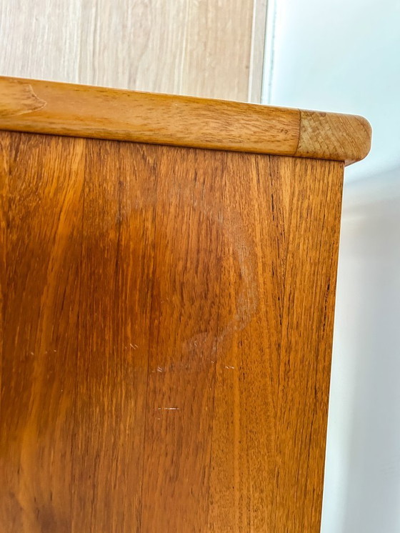 Image 1 of Vintage mid-century trolley gemaakt in Denemarken (teak)hout