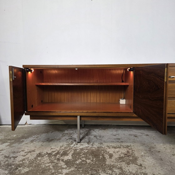 Image 1 of Helmut Magg 280cm length! vintage rosewood sideboard 60s