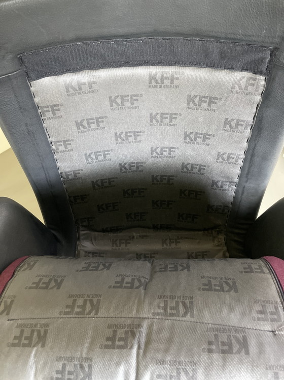 KFF - Arla Lounge sled base with footstool – Armchairs, Metal, Textile (photo 5 of 6)