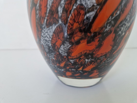 Image 1 of Handmade Italian Glass Vase