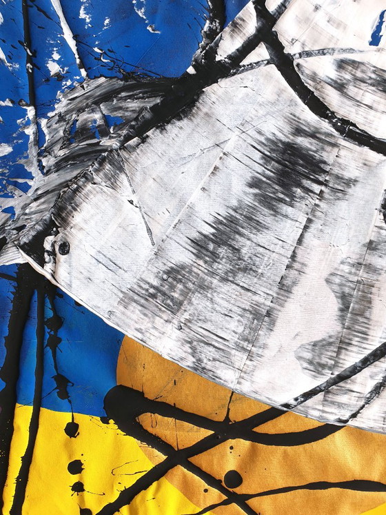 Jürgen Angeler - El bailarín rosa - XXL – Pinturas y dibujos, Canvas (photo 6 of 23)
