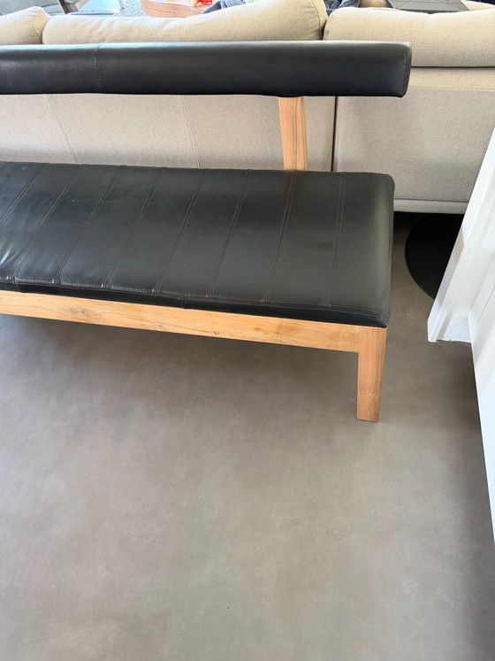 Panca Pilat en Pilat Wybe, Pilat & Pilat, Panche, Pelle, Legno, Nero (foto 4 di 5)