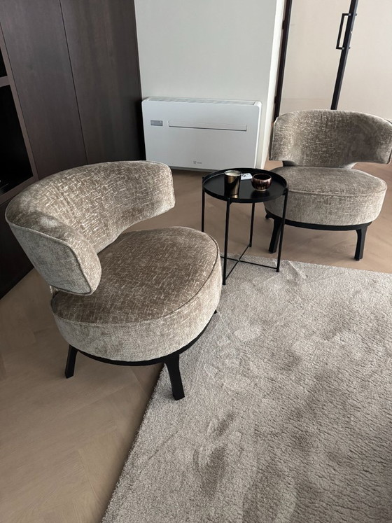 Image 1 of 2x Design Fauteuil Hug Me – Luxe Accent Chairs | Zwarte Poten