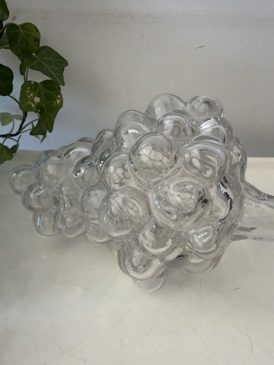Caraffa vintage in vetro a grappolo d'uva – Oggetti decorativi, Glass (photo 5 of 5)