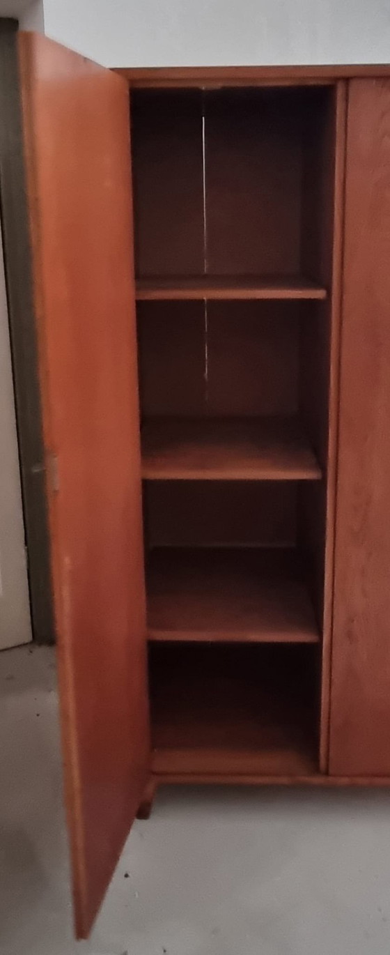 Armadio Mid-Century, Legno, Marrone (foto 8 di 15)