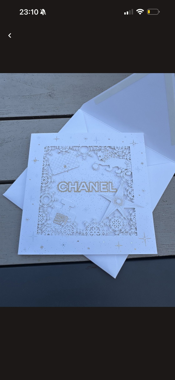 Image 1 of Set van 11 Dior en Chanel wenskaarten