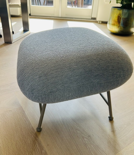 Image 1 of Leolux fauteuil Aton plus Leolux poef Anton