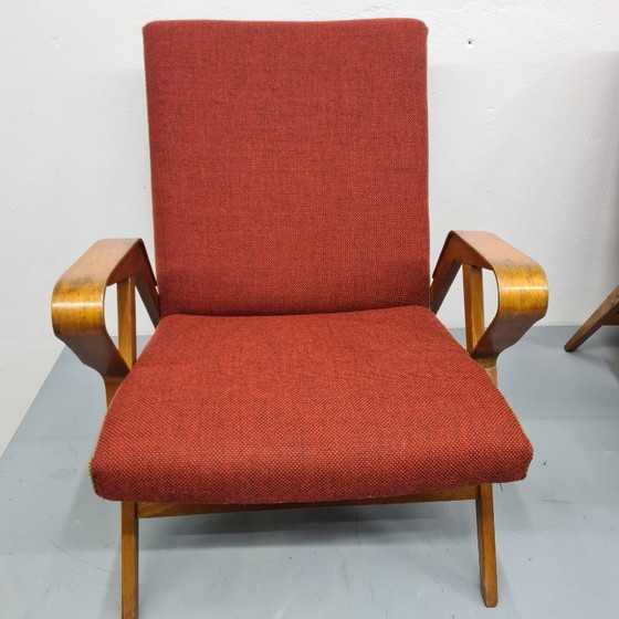 Image 1 of 2x Armchairs by František Jirák for Tatra Nabytok 60's Czech