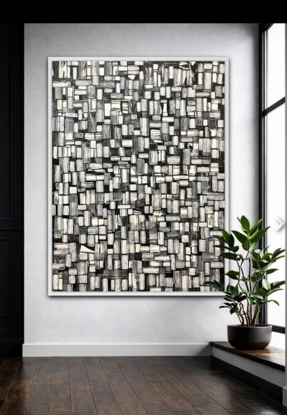 Image 1 of Natia Antadze Abstracte compositie XXL