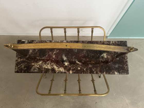 Image 1 of Hollywood Regency tijdschriftenrek