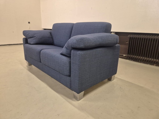Image 1 of 50% SHOWROOM OUTLET - de Sede DS17 - 2-seater Sofa - Blue