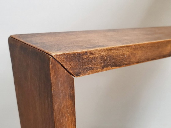 Image 1 of Vintage fauteuil uit de jaren 40, eikenhout en okerkleurig synthetisch bont, DLG Jean Royère, jaren 40