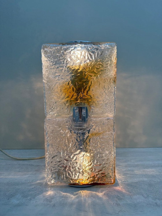 Image 1 of Murano Glass Table Lamp by Toni Zuccheri for Mazzega, 1970s