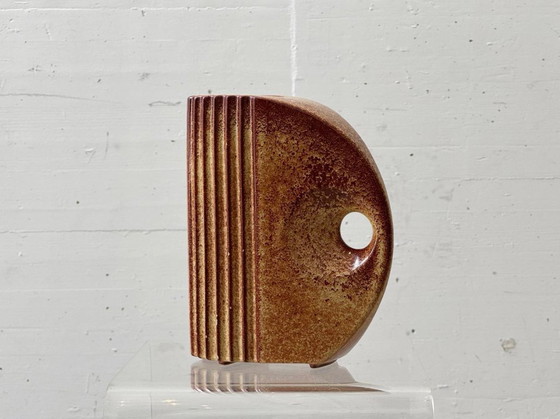 Image 1 of Set di 4 vasi/sculture in ceramica, dalla forma organica, di Bertoncello, Italia, anni '70.