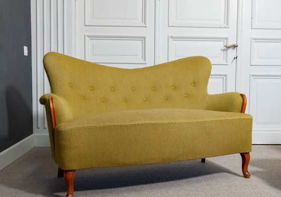 Image 1 of 1940s Sofa and Lounge Chair Set