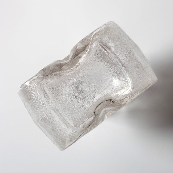 Image 1 of Vintage Walther Glas Vase: MCM Heiner Düsterhaus Art Glass, 1972