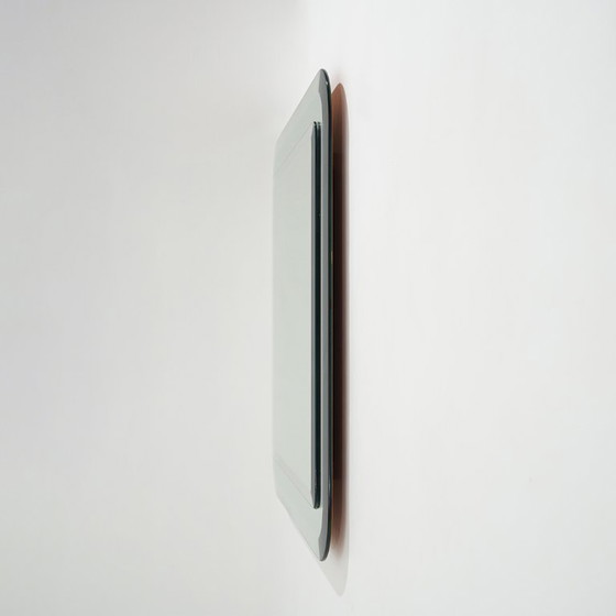 Quadratischer Wandspiegel mit abgeschrägten Kanten, 1970er Jahre – Glass (photo 5 of 11)