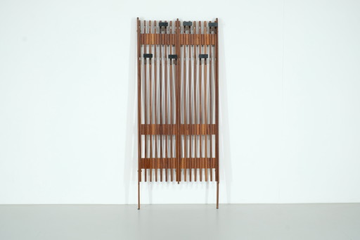 Italian Rack In Wood - 1960S