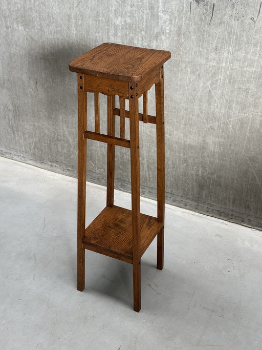 Mesa auxiliar para plantas estilo Art Déco - pedestal