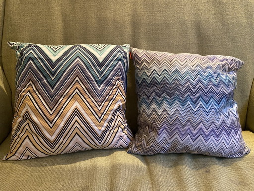 Missoni decorative pillows