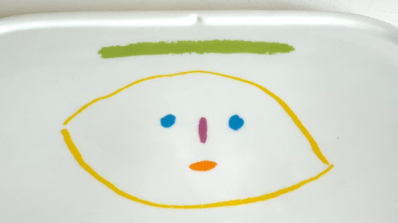 Image 1 of Serveerschaal/bord gesigneerd door Picasso